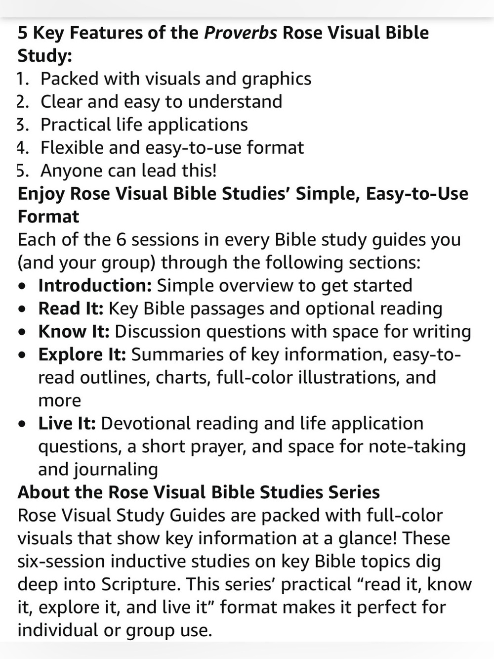 Proverbs Bible Study - Picture 4 of 4